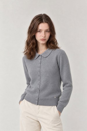 Amelie Collar Knit Cardigan_GRAY_GREY-a