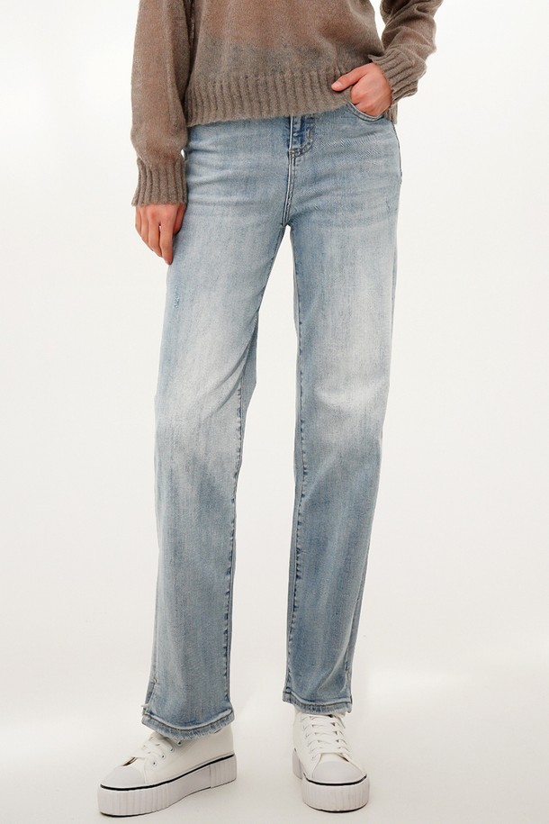 ACUD - 데님 - [23SS] Stretch Semi Wide Washing Denim