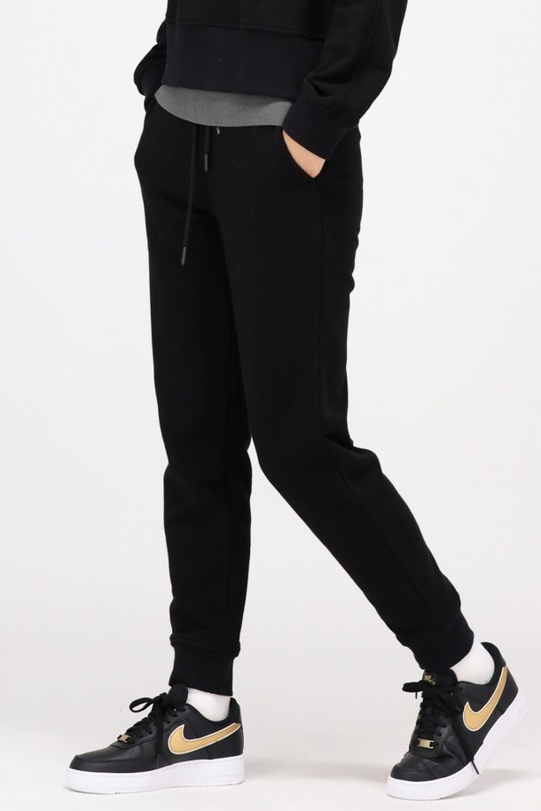 ACUD - 트레이닝 팬츠/조거 - [24FW] (기모) Slim Sweat Jogger Pants _Black