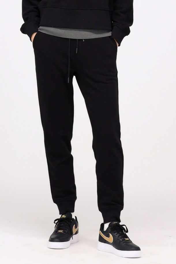 ACUD - 트레이닝 팬츠/조거 - [24FW] (기모) Slim Sweat Jogger Pants _Black