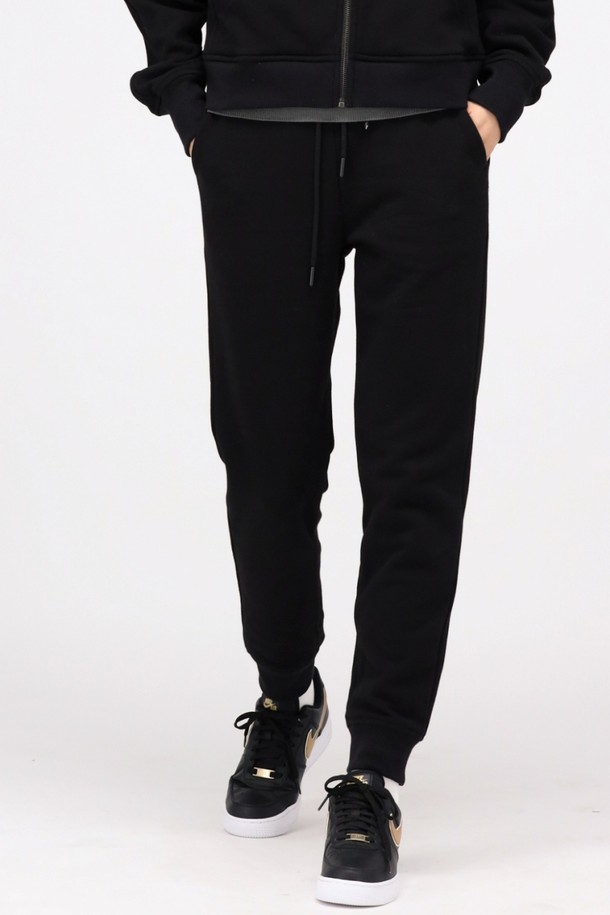 ACUD - 트레이닝 팬츠/조거 - [24FW] (기모) Slim Sweat Jogger Pants _Black