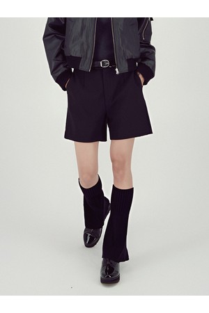 [25FW]_Flex-Touch Semi Shorts_Black