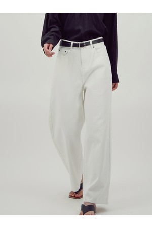 [25FW]_Soft Structure Denim _White