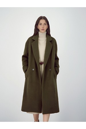 [25FW] Alpaca Double Coat _Brown