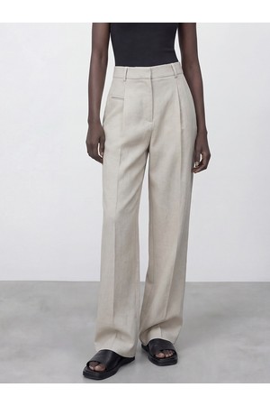 [26SS] Soft Flow Slacks _L.Grey