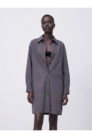 [26SS] Overfit Outer Shirt _Charcoal