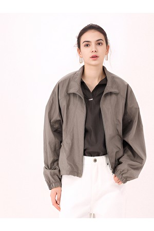 [26ss] Light Sheer Wind Jumper _Brown