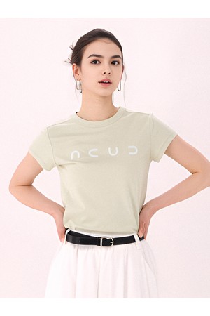 [26ss] Logo Slim Croped T-shirt _Mt.Green