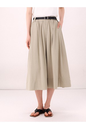 [26ss] Barrel Volume Skirt _Beige