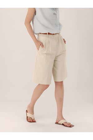 [26SS] Contour Bermuda Pants _Beige