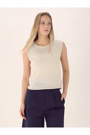 [26SS] Natural Flow Linen Knit _Ivory