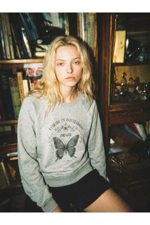 [26FW] Butterfly Sweatshirt _Grey