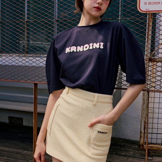 레몬 울터치 포켓 스커트