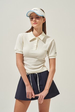 크림 사이드셔링 골지 카라티_IVORY-a