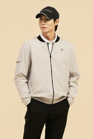 남성 스윙마스터 스타디움 블루종 점퍼 라이트그레이_GREY-a