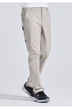 남성 유틸리티 아웃포켓 스탠다드핏 팬츠 라이트베이지_BEIGE-a