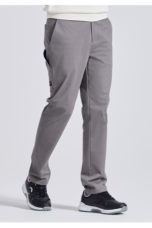 남성 유틸리티 아웃포켓 스탠다드핏 팬츠 다크그레이_GREY-a
