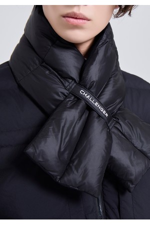 유니 우븐 패딩 넥워머 머플러 블랙_BLACK-a