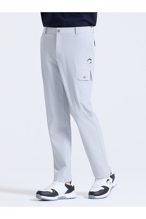 남성 초경량 스트레치 트윈포켓 스탠다드핏 팬츠 라이트그레이_GREY-a