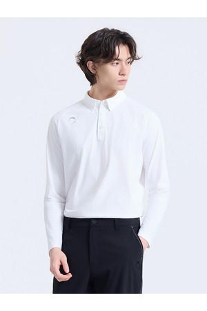 남성 코어플렉스 소프트 저지 긴팔 티셔츠 화이트_WHITE-a