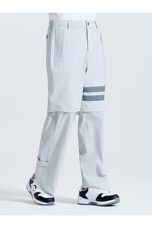 남성 레인쉴드 2WAY 밑단 탈부착 레인 팬츠 라이트그레이_GREY-a