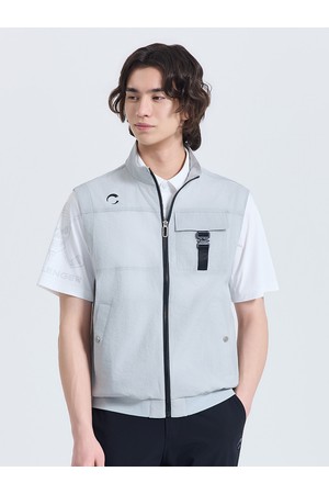 남성 모노엣지 버클 포인트 블루종 베스트 라이트그레이_GREY-a