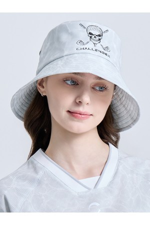 유니 에어패스 스트링 버킷햇 라이트그레이_GREY-a