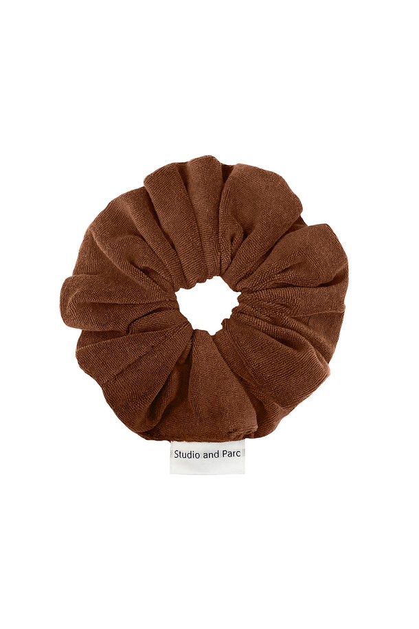 Studio & Parc - 기타소품 - (WOMEN) Terry Scrunchie_Brown