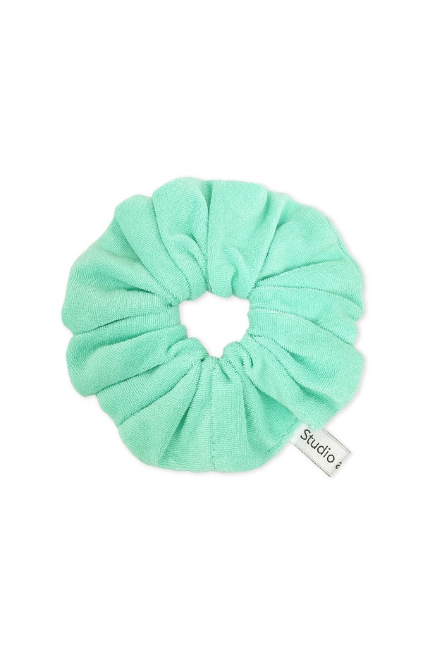 Studio & Parc - 기타소품 - (WOMEN) Terry Scrunchie_Mint