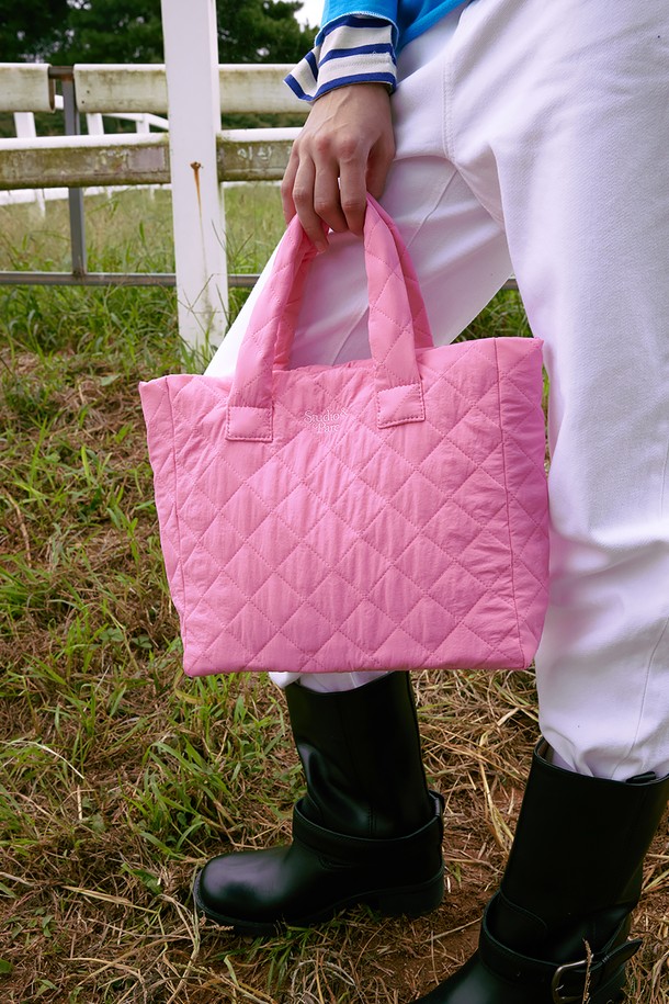 Studio & Parc - 토트백 - (UNI) Padding Tote Bag_Pink