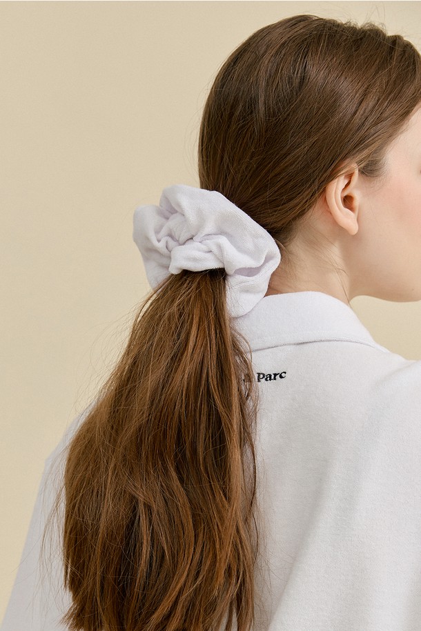 Studio & Parc - 기타소품 - (WOMEN) Terry Scrunchie_White