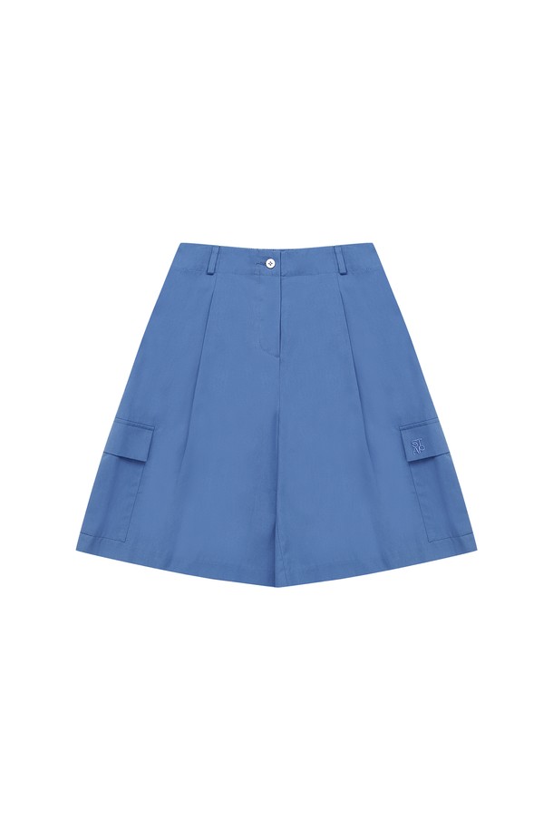 Studio & Parc - 쇼트팬츠 - (WOMEN) Bagatelle Bermuda Cargo Shorts_Blue