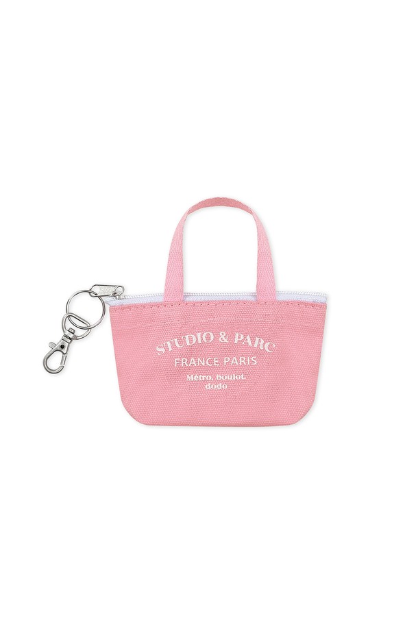 Studio & Parc - 키링/참 - (UNI) Mini Keyring Mercantour Bag_Pink