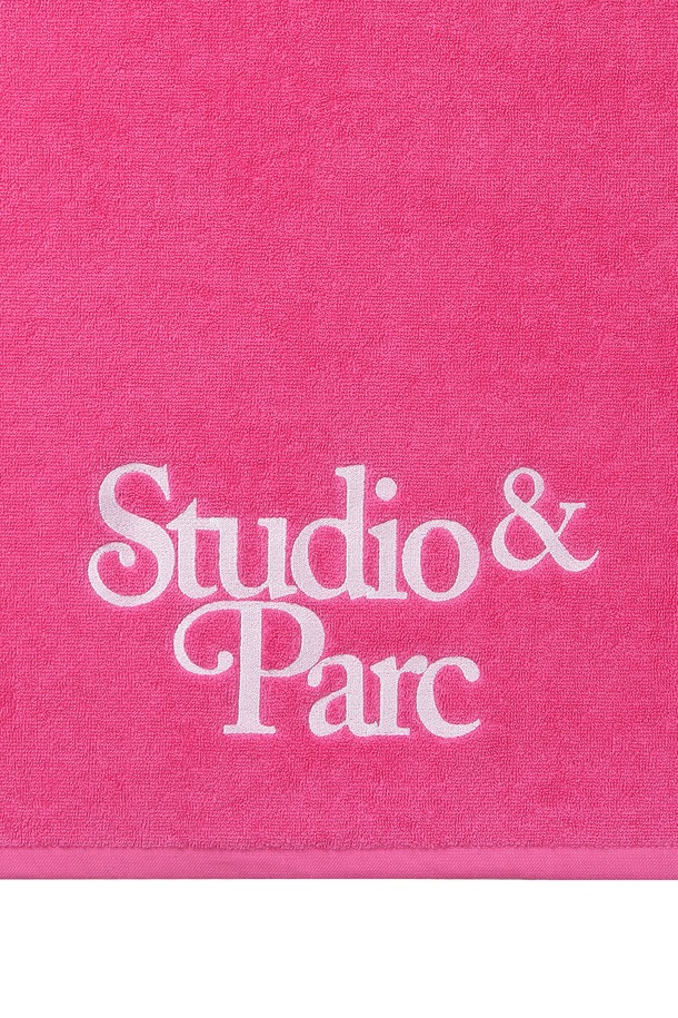 Studio & Parc - 아웃도어 액세서리 - (UNI) Big Logo Beach Towel_Pink