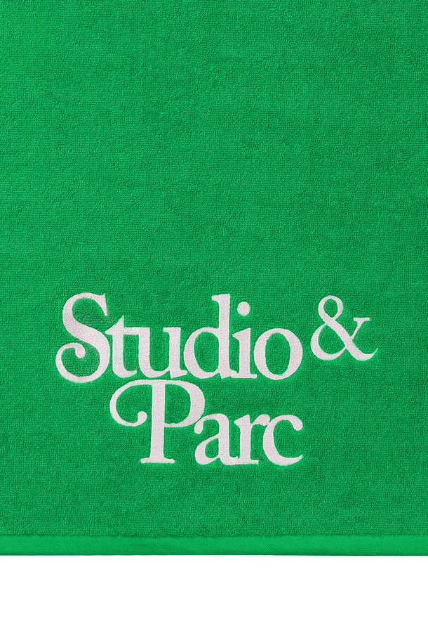 Studio & Parc - 아웃도어 액세서리 - (UNI) Big Logo Beach Towel_Green