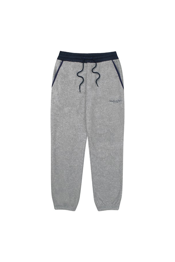 Studio & Parc - 트레이닝 팬츠/조거 - (WOMEN) Fleece Colored Pants_Melange Grey