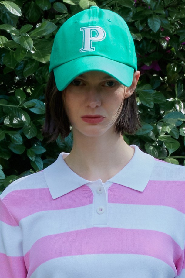 Studio & Parc - 모자 - (UNI) Logo Symbol Ball Cap_Green