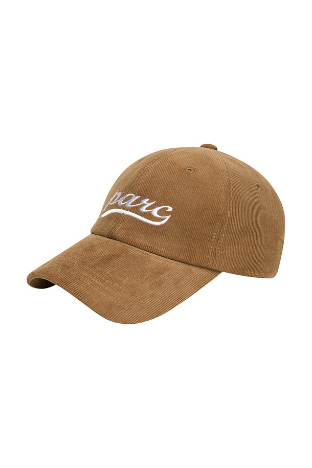 Studio & Parc - 모자 - (UNI) Parc Corduroy Ball Cap_Brown