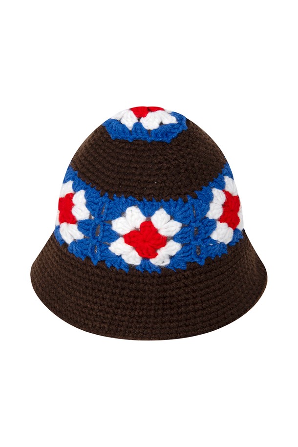 Studio & Parc - 모자 - (UNI) Crochet Bucket Hat_Brown