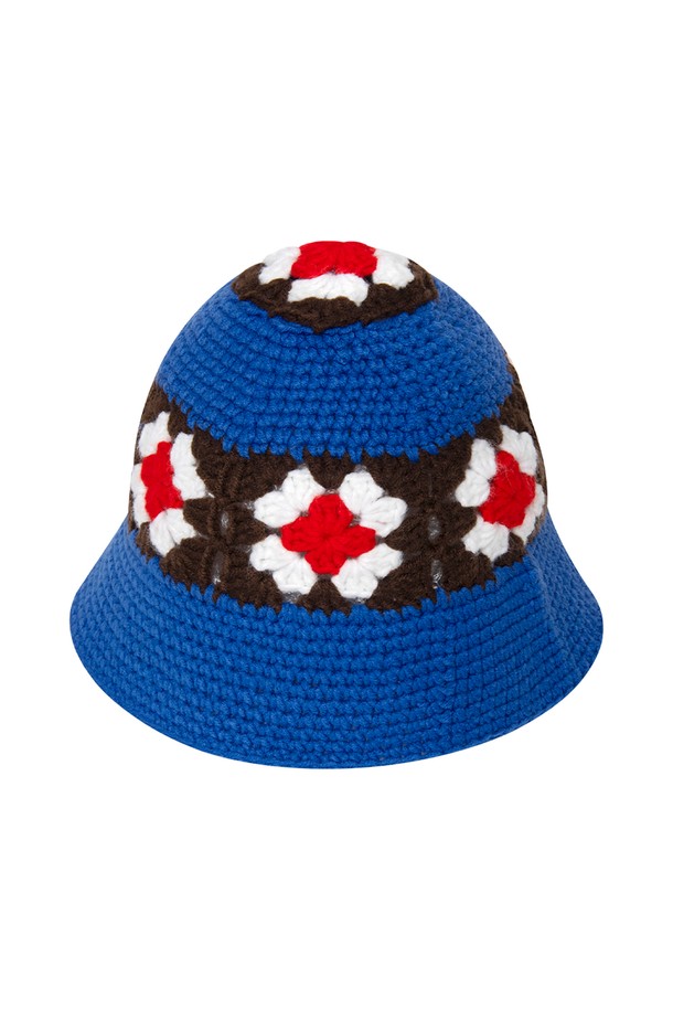 Studio & Parc - 모자 - (UNI) Crochet Bucket Hat_Blue