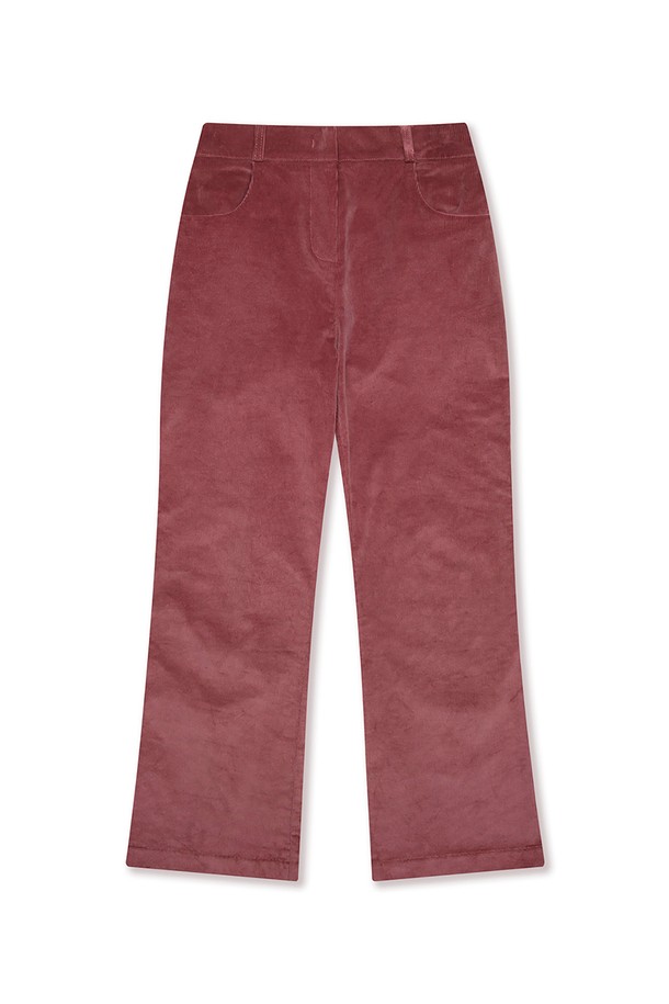 Studio & Parc - 트레이닝 팬츠/조거 - (WOMEN) Corduroy Banding Pants_Pink