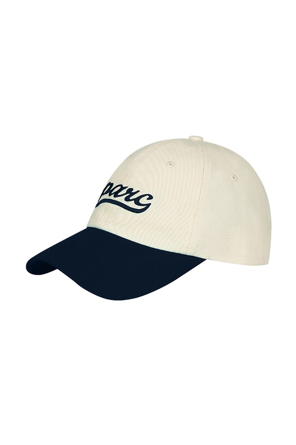 Studio & Parc - 모자 - (UNI) Parc Color block Ball Cap_Navy