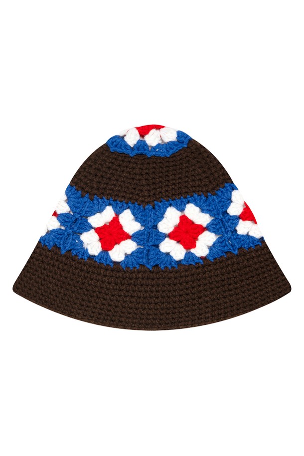 Studio & Parc - 모자 - (UNI) Crochet Bucket Hat_Brown