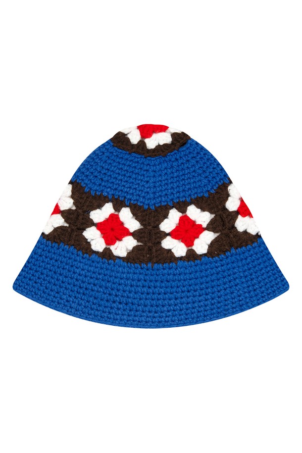 Studio & Parc - 모자 - (UNI) Crochet Bucket Hat_Blue