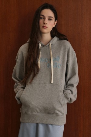 Stitch Hoodie_Melange Grey_GREY-a