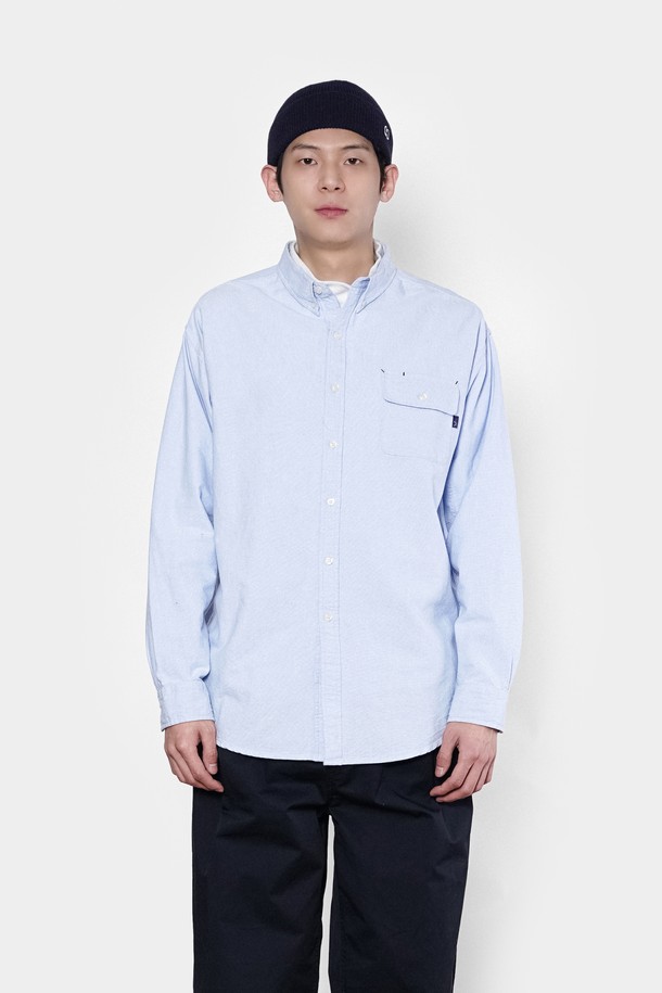 HAVE HAD - 긴팔셔츠 - Cotton City Worker Shirts(BLUE)