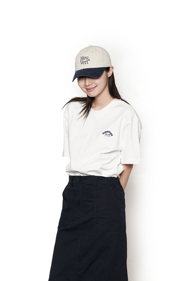 HAVE HAD - 반소매 티셔츠 - Havehad Basic Logo T-shirts Women (White)