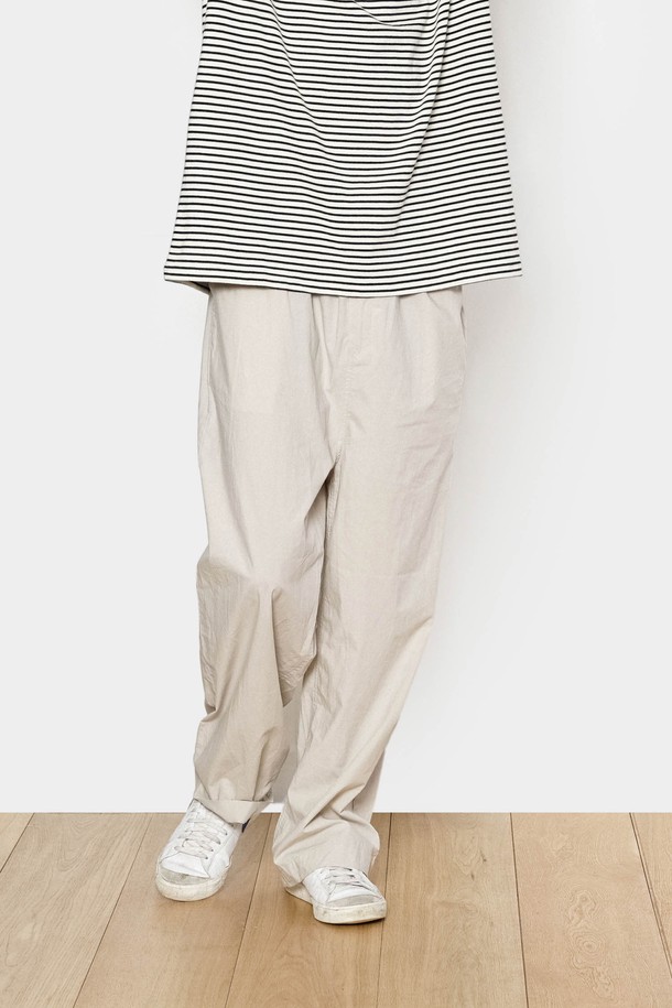 HAVE HAD - 캐주얼팬츠 - City Summer Easy Banding Pants Men(Beige)