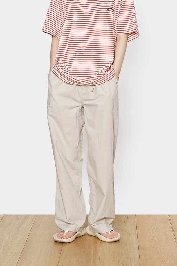 HAVE HAD - 롱/미디팬츠 - City Summer Easy Banding Pants Women(Beige)