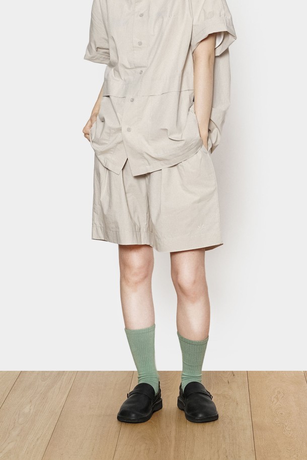 HAVE HAD - 쇼트팬츠 - City Summer Easy Banding Shorts Women(Beige)